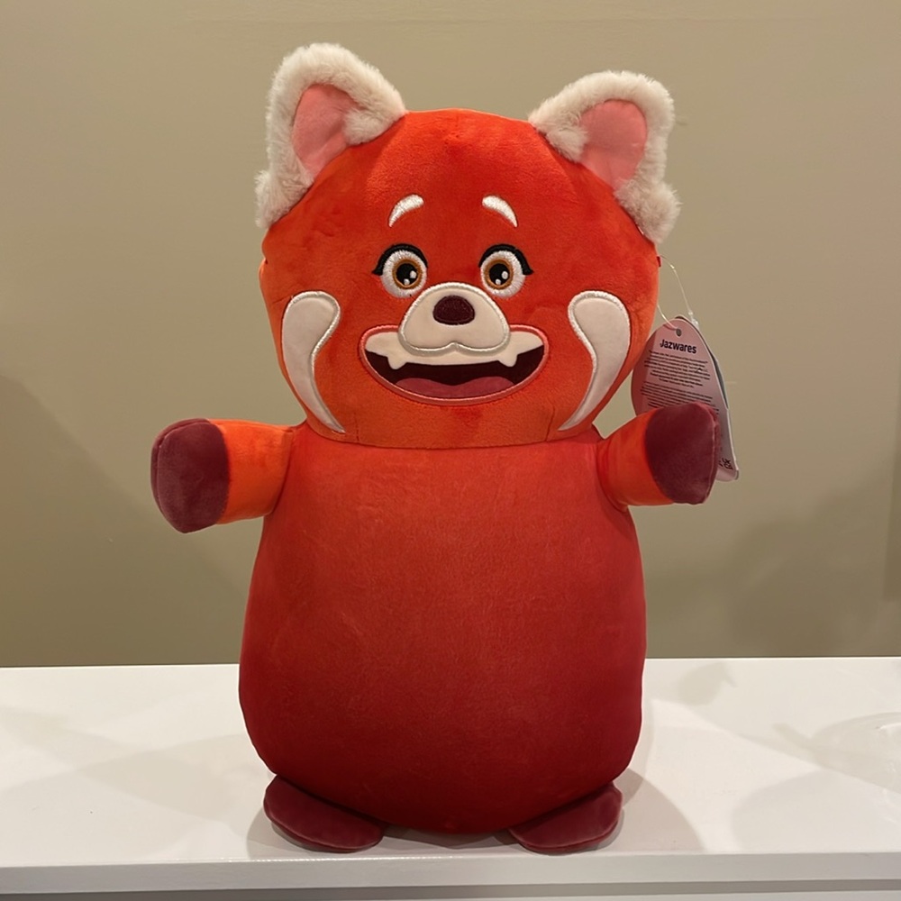NWT 14” Disney Pixar’s Turning Red Mei the Red Panda Hugmees Squishmallow